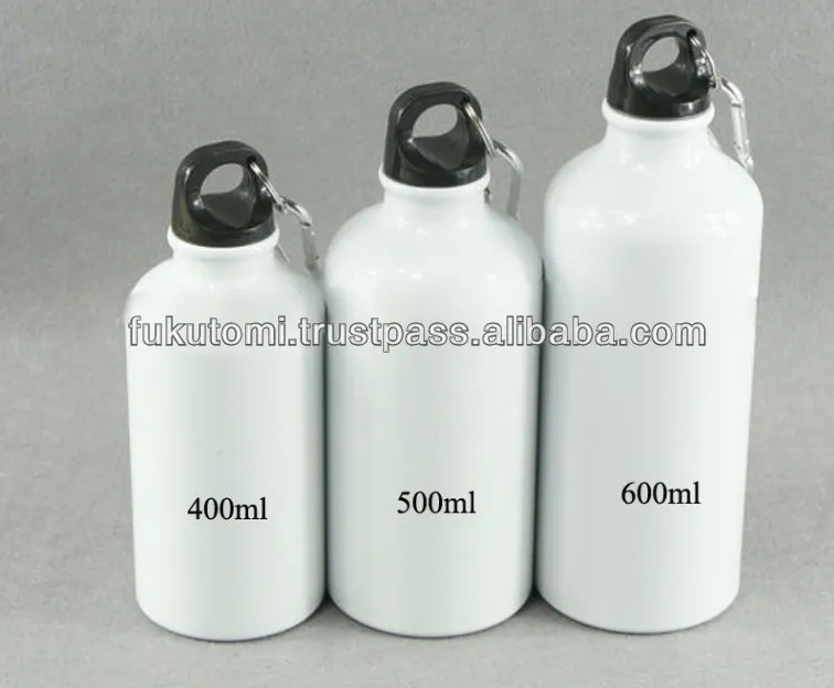 600 ml Aluminum Sport Bottle - White – Blank Sublimation Mugs