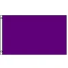 Purple Solid Color 3x5 ft polyester Flag