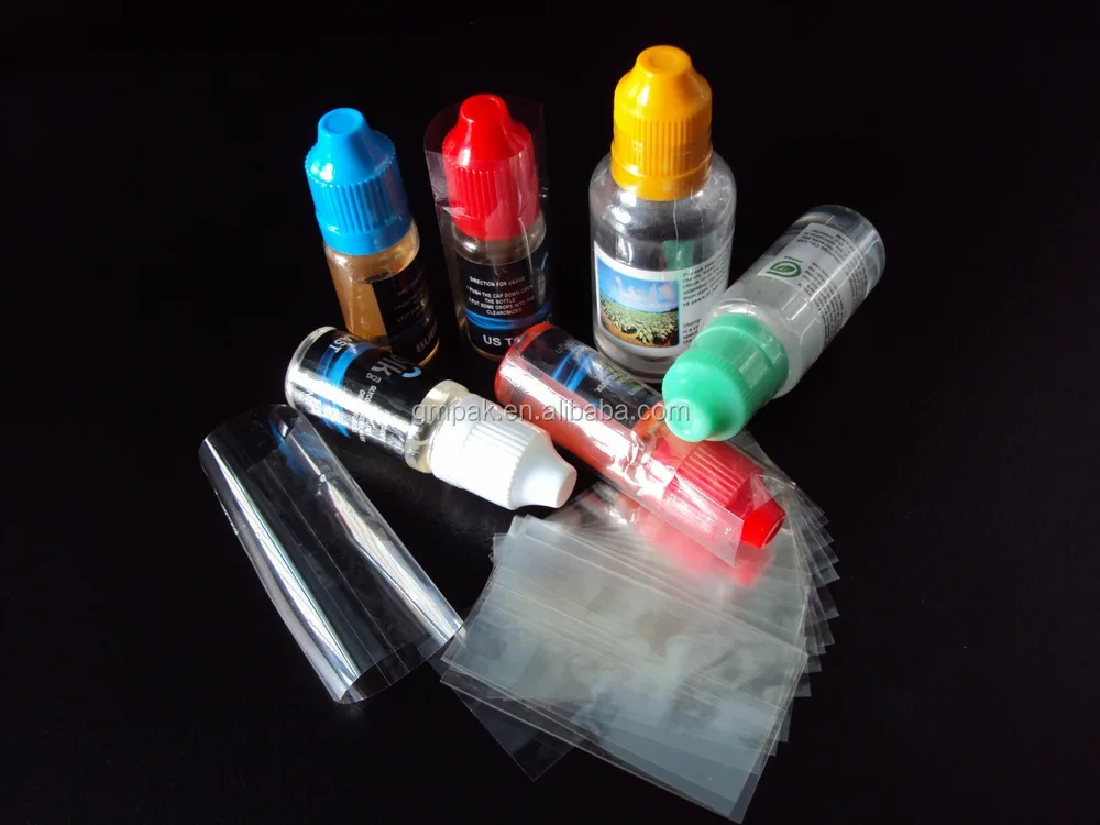 Clear Perforated Shrink Band Heat Shrink Wrap Band for Boston Round Bottle & Jars Tamper Seal