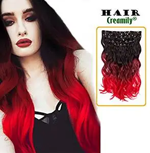 Dark Brown Hair With Red Dip Dye Find Your Perfect Hair Style