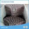 Flamed Red Granite Cubes for Garden Paving