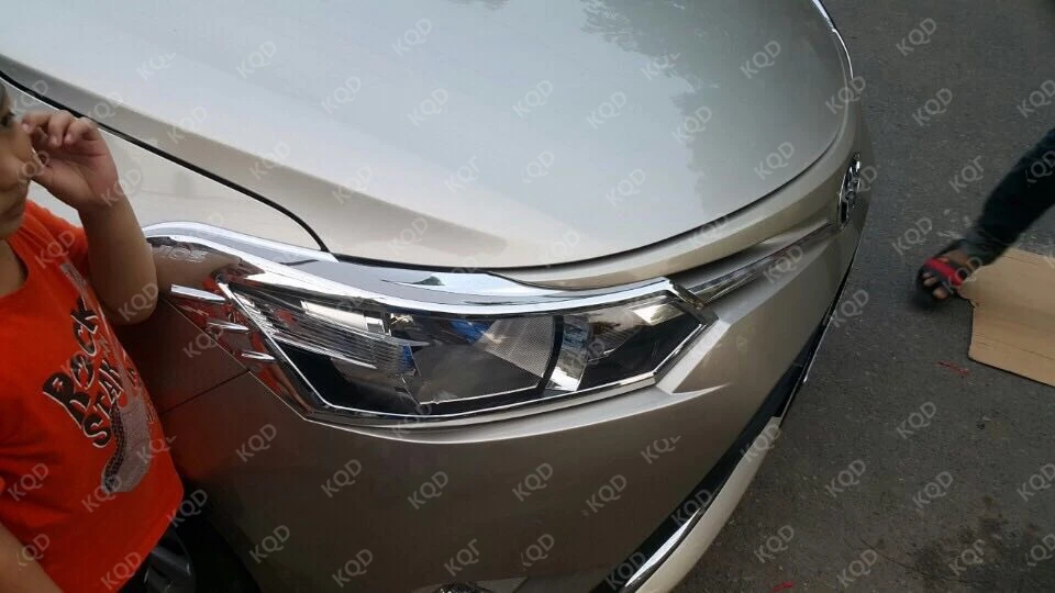 Auto Parts Accessories Black Headlight Cover Taillight Cover For Toyota