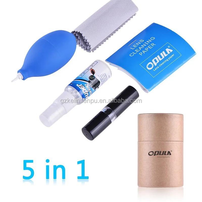 Lens Cleaning Cleaner Dust Pen Blower Cloth Kit for DSLR VCR Camera