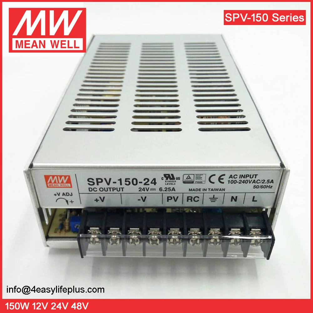 Meanwell 150w Smps 24v Circuit Single Output Power Supply Spv15024