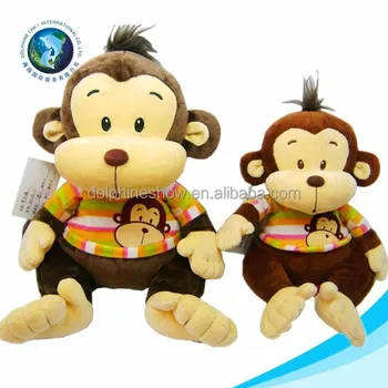 2017 New Design Plush Toy Monkey Names Cute Stuffed Soft Product On