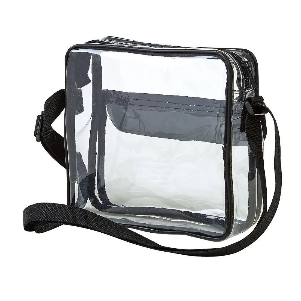 Clear Cross-body Messenger Shoulder Bag With Adjustable Strap - Buy ...