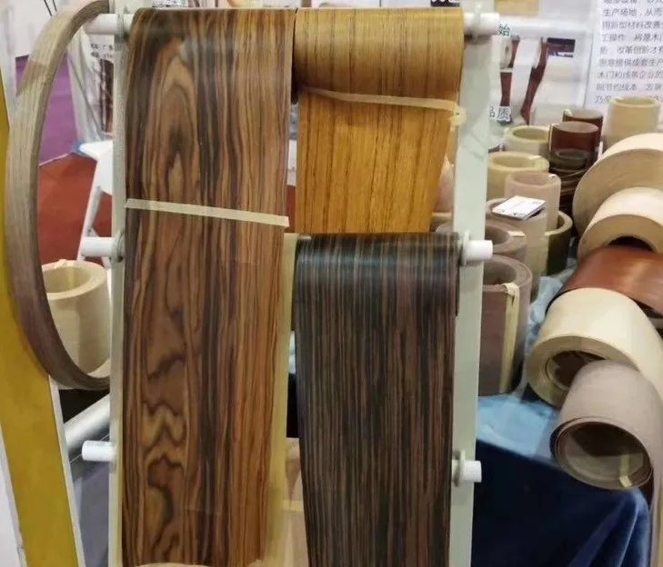 Prefinished Natural Wood Veneer Edge Banding Edge Veneer With Uv Coated
