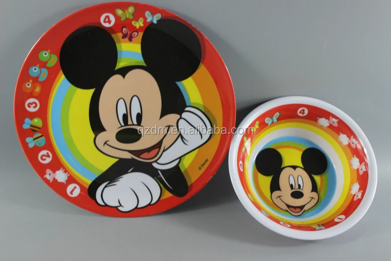 Food grade Plastic Children Dinner Plate