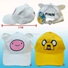 High quality Adventure Time cute kids hat anime sports summer baseball caps
