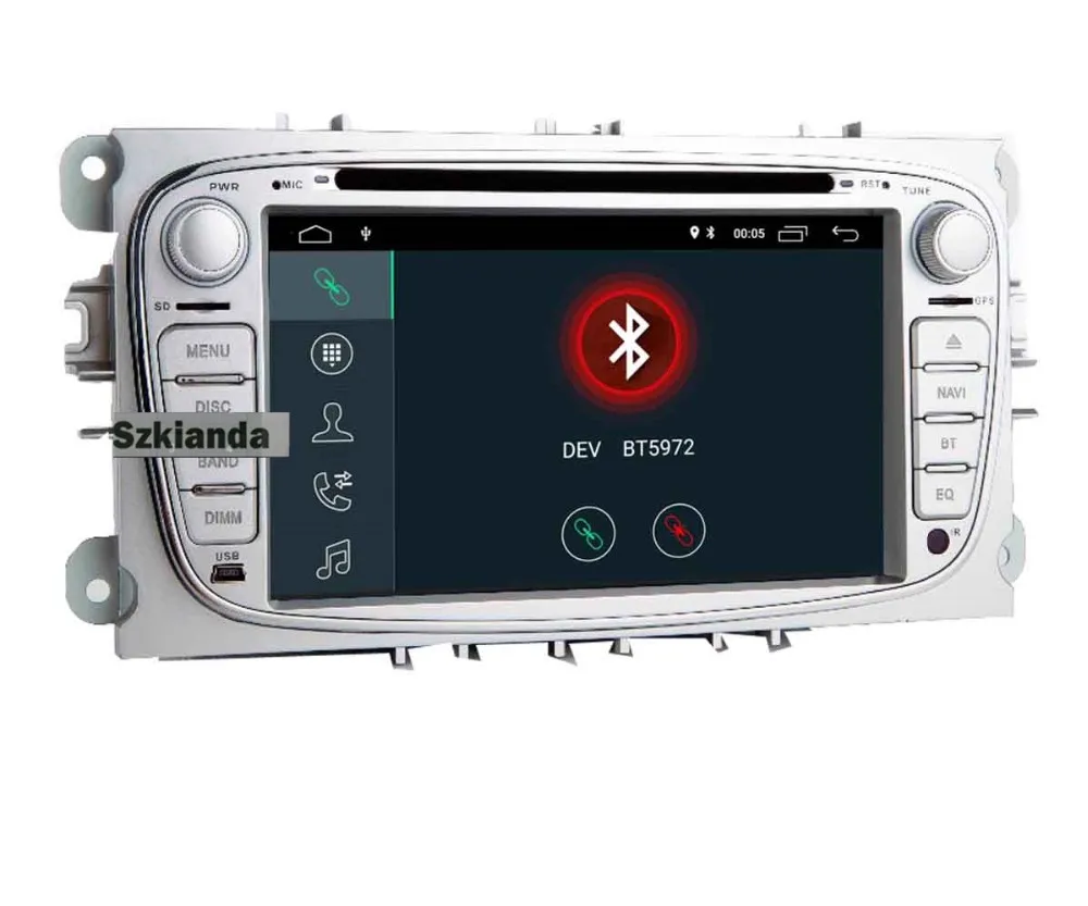 Flash Deal Car Multimedia Player Android 9.0 GPS 2 Din car dvd player for FORD Focus S-MAX Mondeo C-MAX Galaxy wifi car radio bluetooth DVR 32
