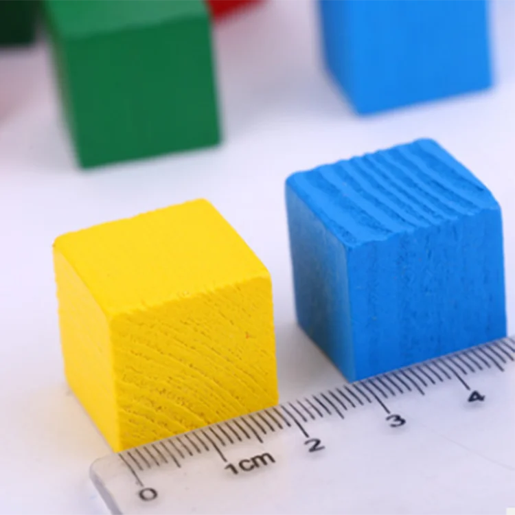 small wooden cubes craft