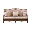 Wholesale Price Classic American Style antique royal Contemporary jacquard wool Fabric Luxury living room sofa