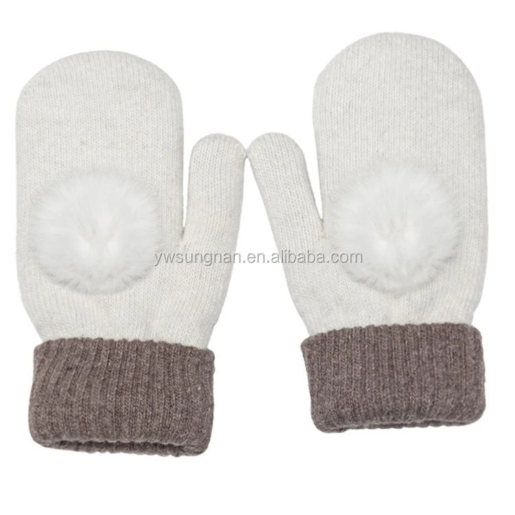 rabbit mittens