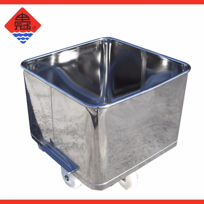 200l Stainless Steel Meat Trolley /buggy/euro Bin/cart Buy Stainless