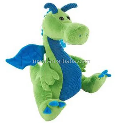 blue plush dragon