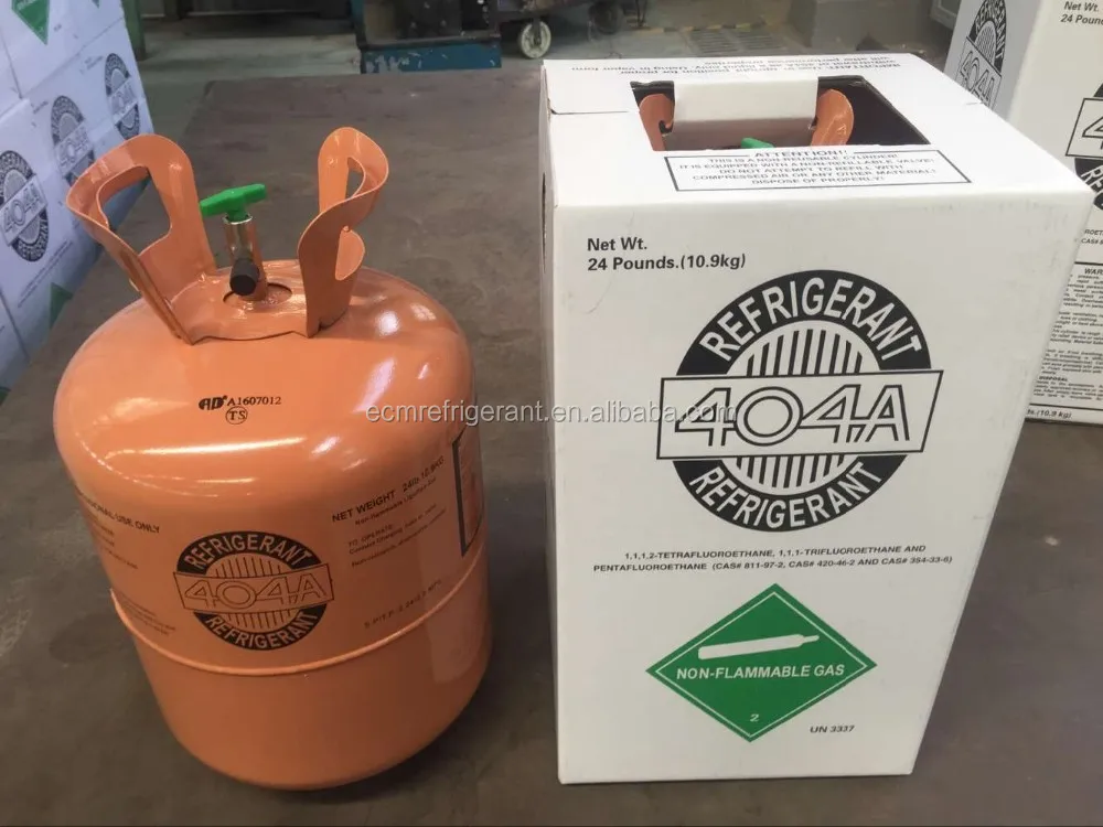 R404a, R404, R-404, 404a Refrigerant 24lb tank. New, Full and Factory Sealed