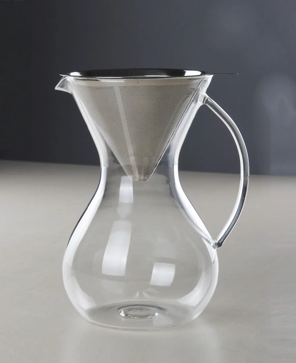 Ecofriendly Feature Glass Coffee & Tea Tools Type Coffee Filter With