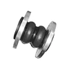 Double-sphere flanged rubber expansion joints