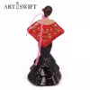 Professional home decoration resin dancer figurine for Spain
