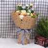 Wholesale Retro Wood Pulp 40Pcs/Bag 50*70cm Double Sided Eiffel Tower Printed Flower Wrapping Paper