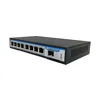 9 ports 8 rj45 port 8ports gigabit fiber switch