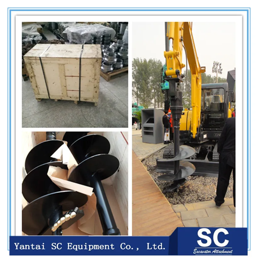 Hydraulic Earth Auger Ground Anchors Drill Rotary Head Price With