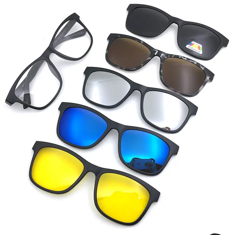 New Design Tr90 Clip On Eyewear With Tac Polarized Optical Frame - Buy ...