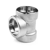 ASME Round Head Code forged pipe fitting thread socket welded Tee