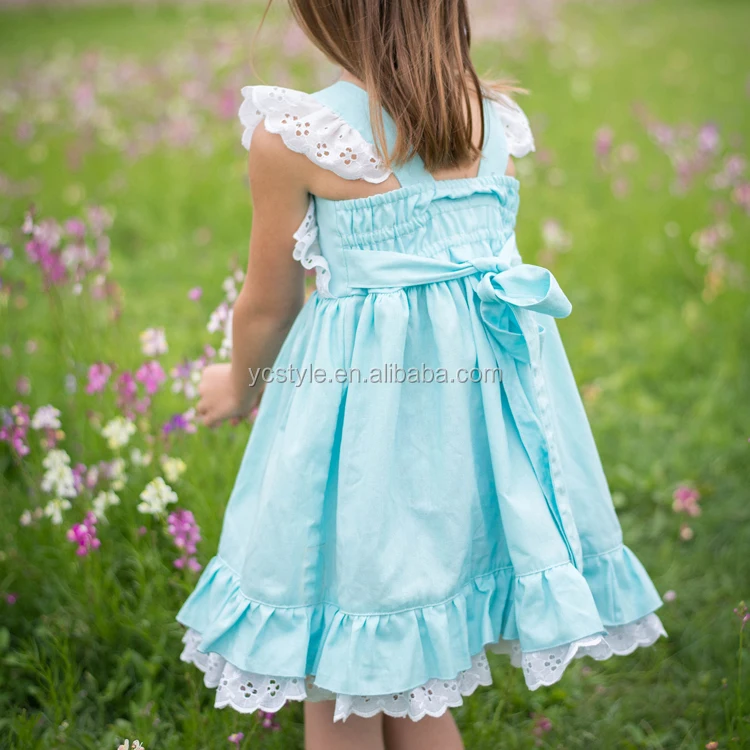 Baby Toddler Girls White Linen Dress With Peter Pan Collar,White Collar Under Knee Baptism Dress