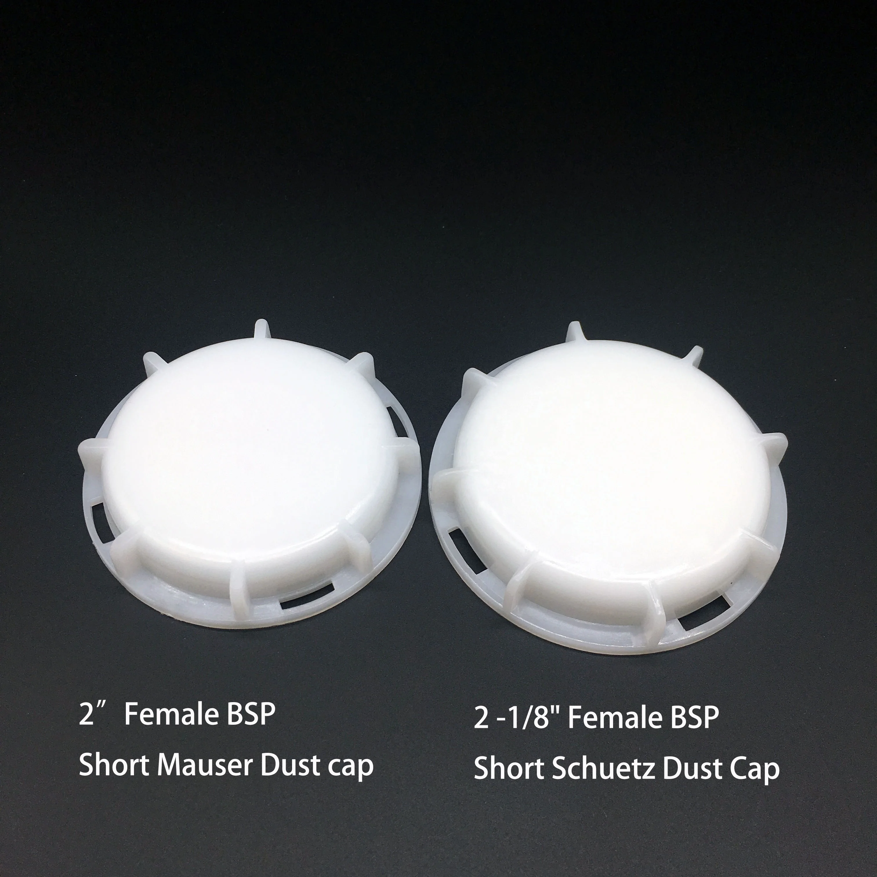 Ibc Valve Caps Dust Caps,21/8"(62mm) Plastic 2" Screw Cap Ibc Tank White Non Spill 2"/ 62mm