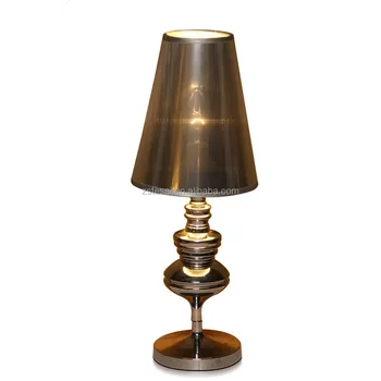 Lt5032 L Sv Hot Silver Bedside Lamps E27 Bedroom Side Table L Sv Hot Silver Bedside Lamps E27