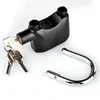 High quality Motorcycle alarm cable lock ,Padlock alarm, Waterproof disc lock