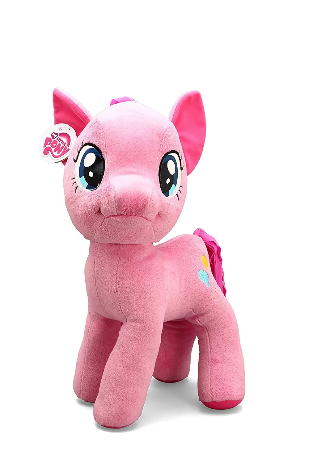 pink stuffed pony