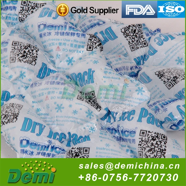 Hot selling cheap custom 6p free dry ice pack water filling then use like normal ice pack