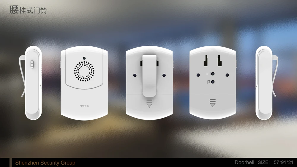 Vibration Entry Alert System For The Deaf With Portable Vibration