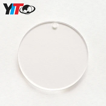keychain acrylic blank circle cheap custom larger