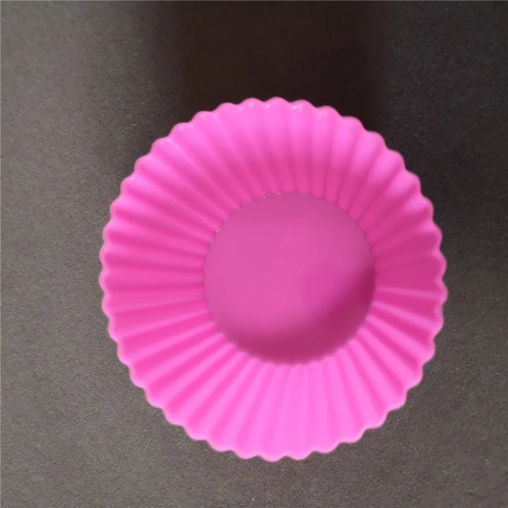 7cm silicone muffin cup cake mold