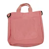 2019 New Styled 8oz Canvas High Quality Pink Messenger Bag For Students