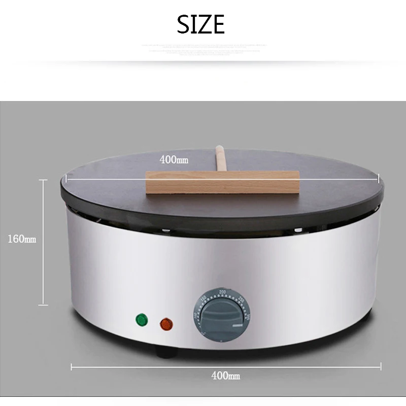 1plate Commercial Nonstick Stainless Steel Commercial Electric