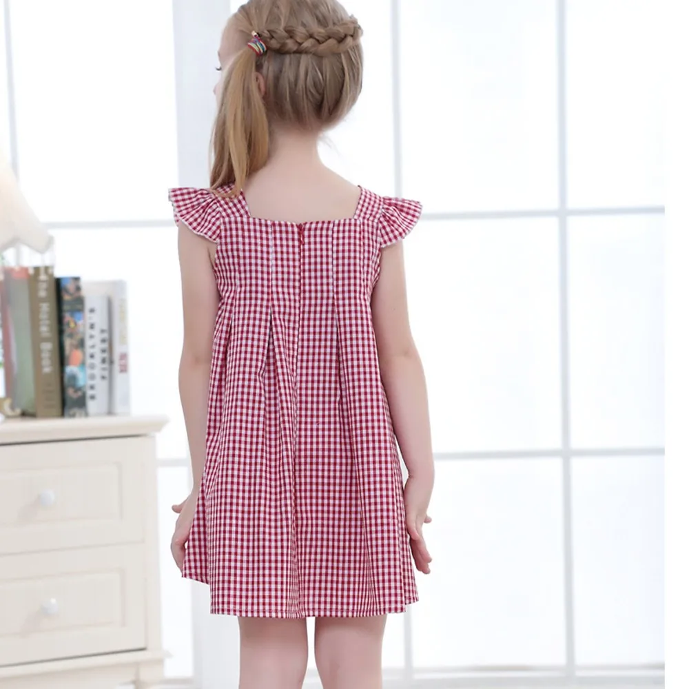 Wholesale Girls Cotton Frock Designs Hot Sale Design Girs Dresses Baby