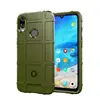 Square Design Armor Shield Black TPU Phone Cover Case For Xiaomi Redmi Note 7 Pro