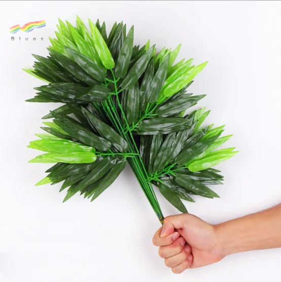 Artificial Bamboo Leaves Plant Silk Bamboo Leaves Buy Artificial