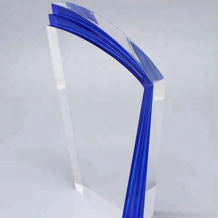 2018 Hot Sell Acrylic Award Blanks,Shield Award Trophy,Acrylic Pen