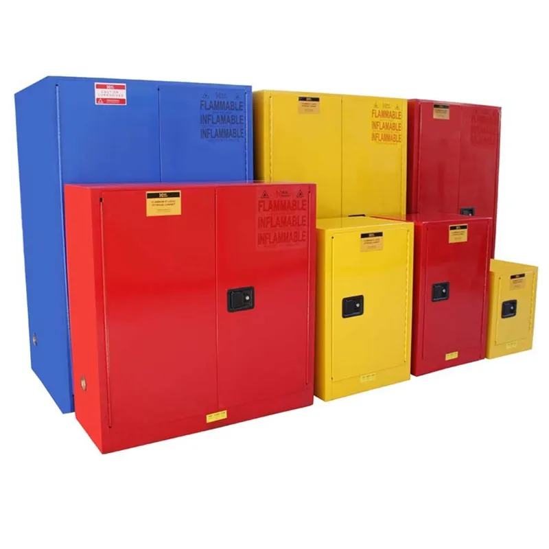 Steel Grey Single Or Double Door Combustible Liquid Fire Safety