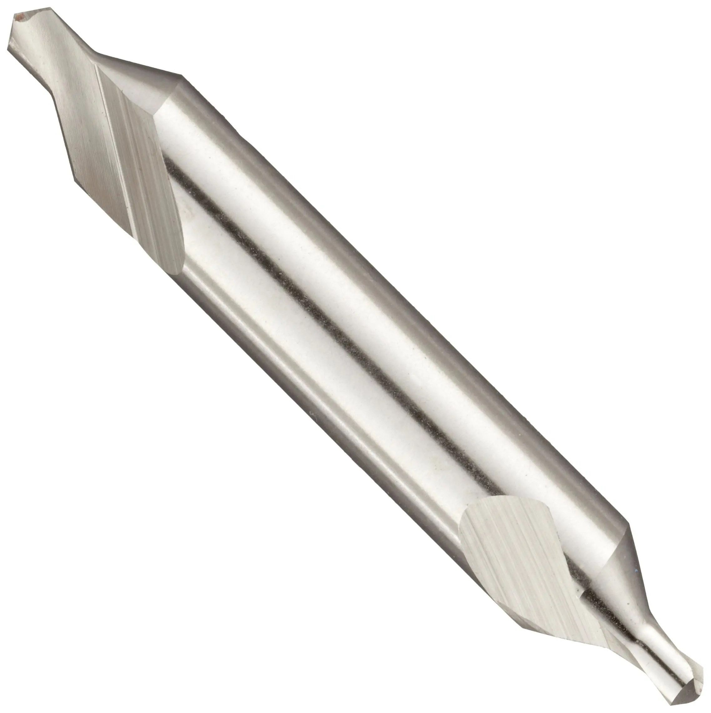3 Flutes 20.5 mm Body Dia. Uncoated Bright 10 mm Shank Dia Round Shank Dormer G154 Series High-Speed Steel Single-End Countersink Finish 82 Degrees