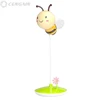 New cartoon bee LED table lamp USB rechargeable night light touch table lamp