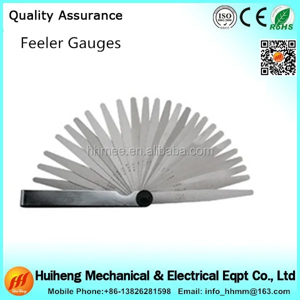 Plastic Film Thickness Gauge Tool Plastic Feeler Gauge - Buy Plastic