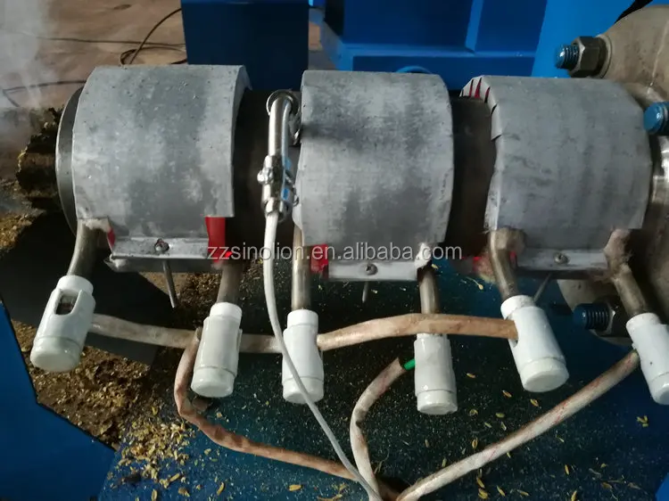 wood sawdust briquetting press machine