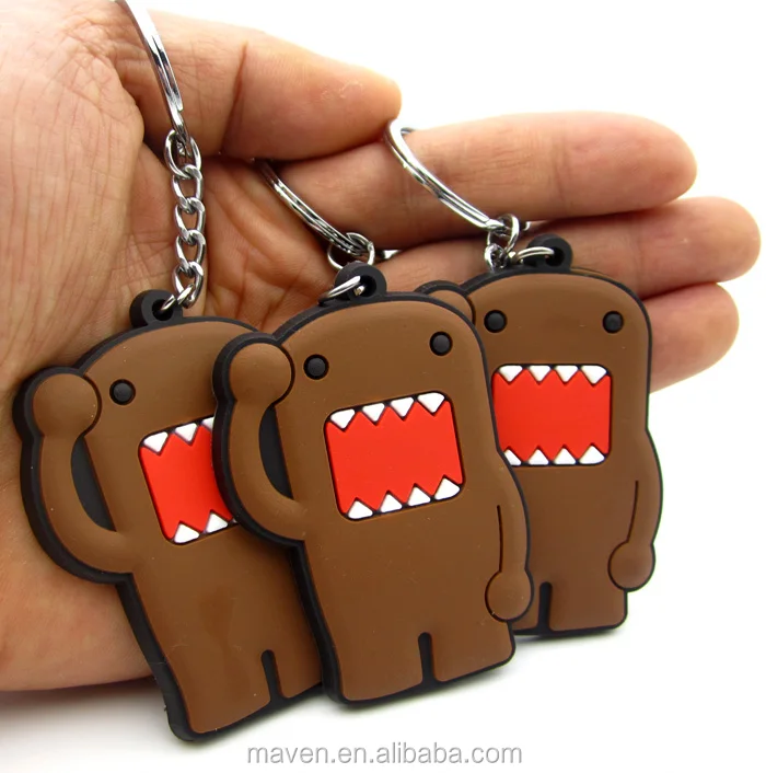 domo kun plush keychain