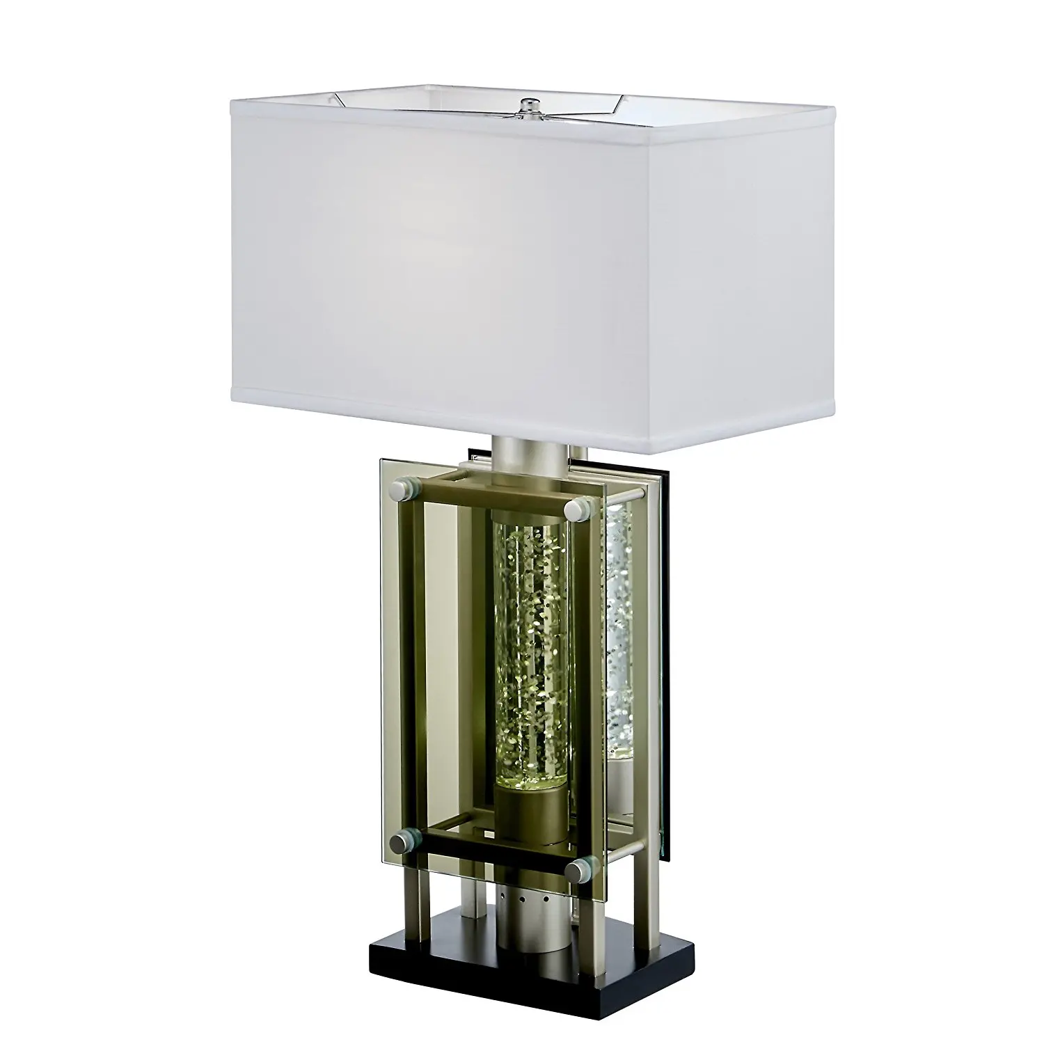 Buy Homelegance Silver Metal Finish Table Lamp With Sparkling Decorative Water Drop Dancing Water Mood Light Night Light In Cheap Price On Alibaba Com